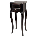 Консоль маленькая из массива березы с 2-мя ящиками в стиле прованс Vintage варинант исполнения - 1 | Loft Concept в Омске