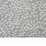 Постельное белье серого цвета с рисунком 200х220 см Blossom Essence варинант исполнения - 2 | Loft Concept в Омске