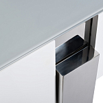 Тумба под телевизор со стеклянным фасадом Modern TumbvTV варинант исполнения - 3 | Loft Concept в Омске