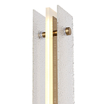 Торшер с прямоугольным плафоном с эффектом морозного стекла Freezing варинант исполнения - 4 | Loft Concept в Омске