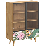 Витрина с изображением на дверцах Elise Cupboard варинант исполнения - 10 | Loft Concept в Омске