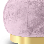 Круглый мягкий пуф Ambrose Soft Velour Pouf варинант исполнения - 4 | Loft Concept в Омске