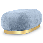 Длинный овальный пуф Ambrose Soft Oval Pouf варинант исполнения - 3 | Loft Concept в Омске