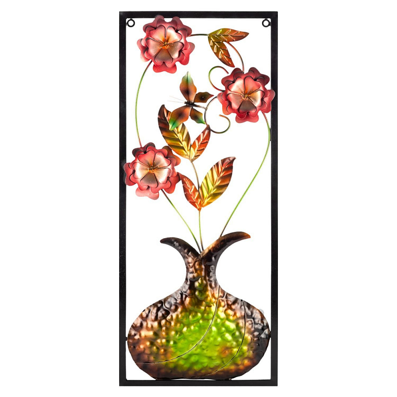 Аксессуар настенный из металла Blank Space Bouquet of flowers Мульти в Омске | Loft Concept 