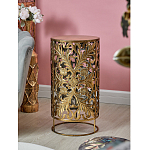 Столик приставной с цветочной резной фактурой Madagascar варинант исполнения - 3 | Loft Concept в Омске