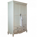 Шкаф платяной двухстворчатый с 4-мя ящиками Interiors Romance варинант исполнения - 1 | Loft Concept в Омске