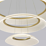 Люстра подвесная с 3-мя кольцевыми светодиодными лампами Catcher варинант исполнения - 3 | Loft Concept в Омске