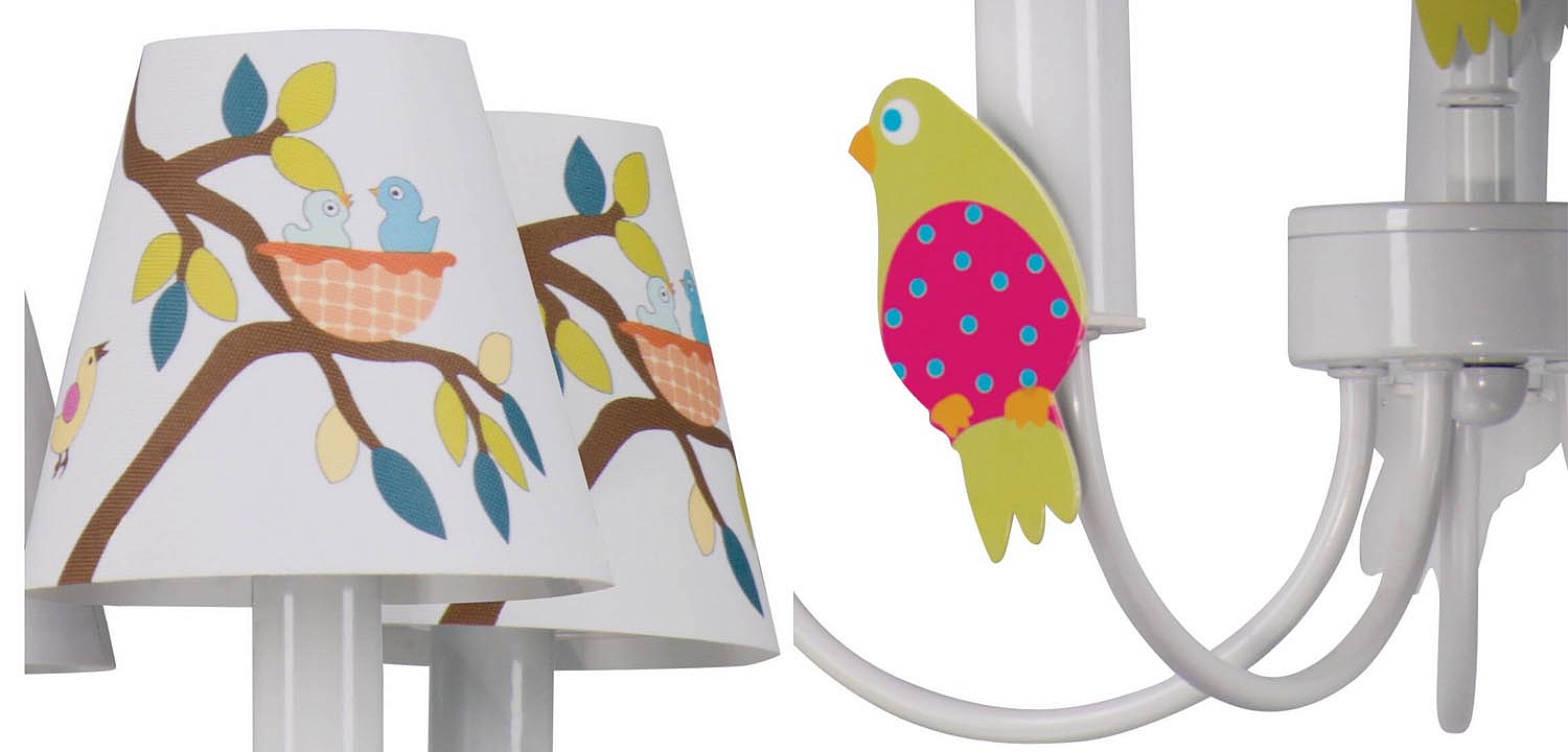 Люстра Сolored Nestlings Chandelier Люстра Сolored Nestlings Chandelier - Loft-Concept в Омске