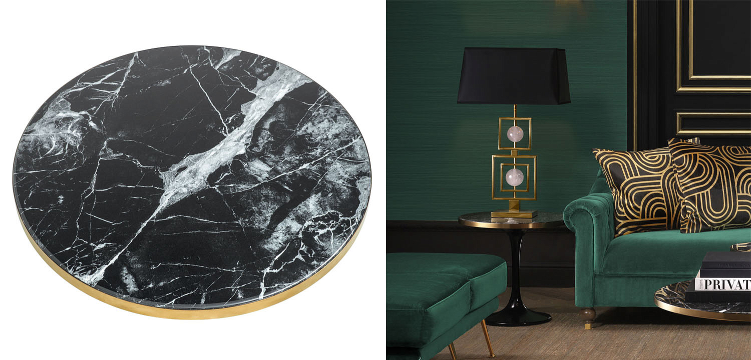 Приставной стол Eichholtz SIDE TABLE PARME Приставной стол Eichholtz SIDE TABLE PARME - Loft-Concept в Омске