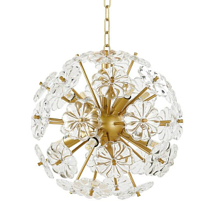 Люстра Glass Flowers Sputnik Chandelier D 32