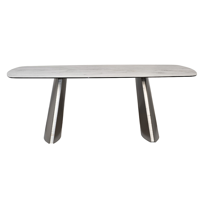 Стол обеденный прямоугольный керамический Ceramic Dining Table  в Омске | Loft Concept 