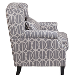 Кресло Henry Armchair grey velour варинант исполнения - 2 | Loft Concept в Омске