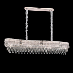 Люстра волнистой формы с каскадом из прозрачного хрусталя Constant Sparks варинант исполнения - 1 | Loft Concept в Омске