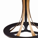 Торшер с основанием в виде стебля с листьями и тканевым абажуром Flowing Leaves варинант исполнения - 3 | Loft Concept в Омске