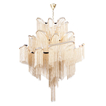 Люстра металлическая Rain of metal варинант исполнения - 3 | Loft Concept в Омске