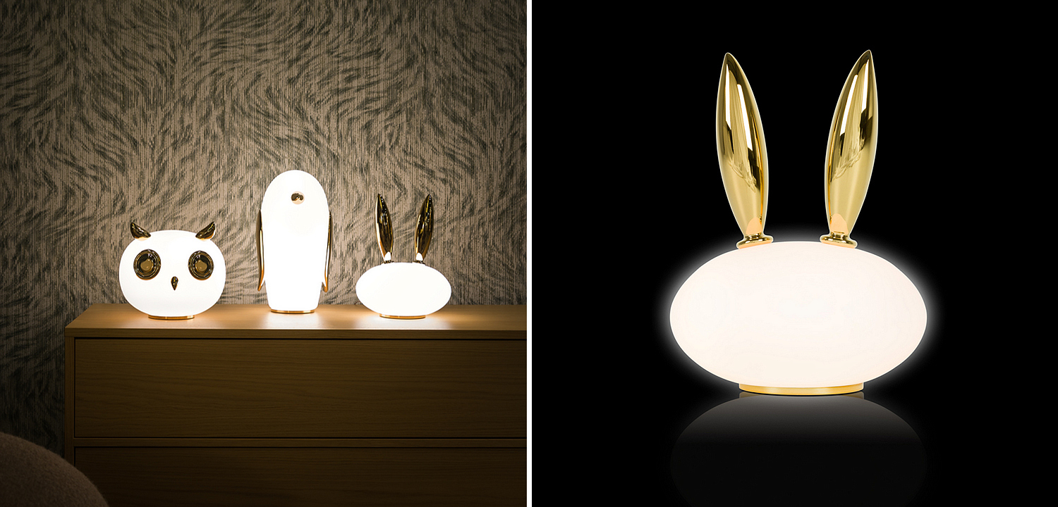 Настольная лампа Moooi Pet Light PURR кролик - Loft-Concept в Омске