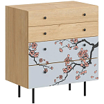 Комод с принтом на ящиках Elise Chest of Drawers варинант исполнения - 6 | Loft Concept в Омске