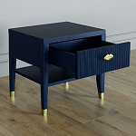 Прикроватная тумбочка с ящиком Elsa Dreams Blue варинант исполнения - 2 | Loft Concept в Омске