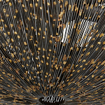 Люстра в форме колокола с декором из тонких железных нитей Jagged Pattern варинант исполнения - 2 | Loft Concept в Омске