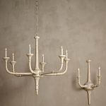 Люстра из дерева в форме подсвечника Coastal Aesthetics варинант исполнения - 6 | Loft Concept в Омске