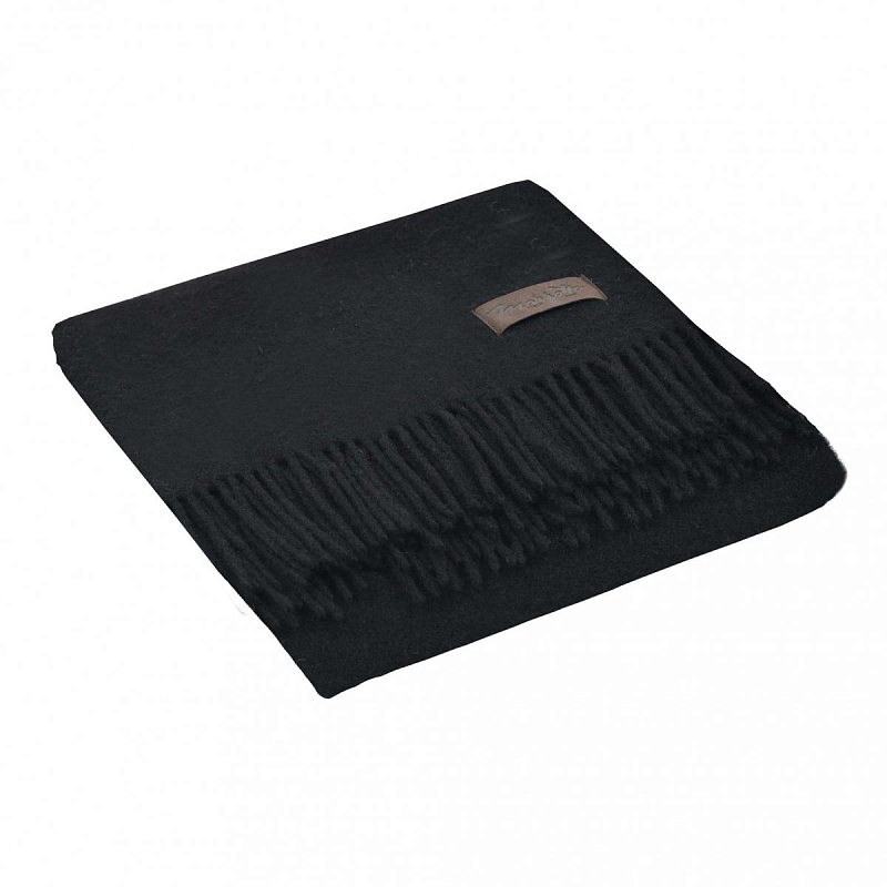 Плед DALIA 0199 Marzotto Черный в Омске | Loft Concept 