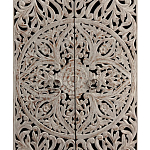 Шкаф с орнаментом ручная резьба из дерева Indian Antique Furniture  варинант исполнения - 1 | Loft Concept в Омске