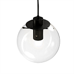Подвесной светильник Selene Glass Ball Ceiling Lights Black  40 cm варинант исполнения - 3 | Loft Concept в Омске