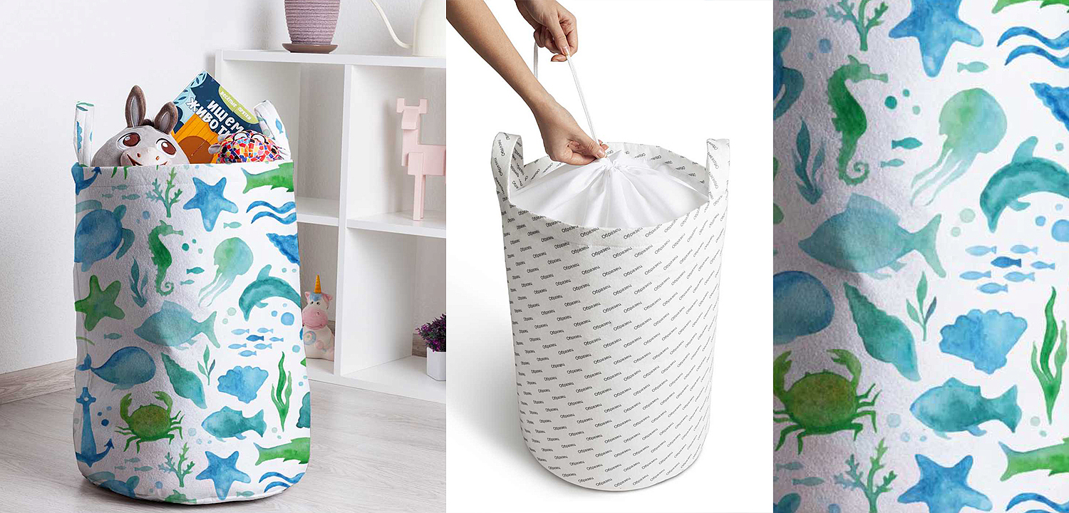 Корзина Marine life Basket Корзина Marine life Basket - Loft-Concept в Омске