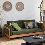 Диван двухместный Verde зеленый варинант исполнения - 7 | Loft Concept в Омске