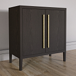 Современный Буфет Primo с 2 дверцами Темный орех варинант исполнения - 2 | Loft Concept в Омске