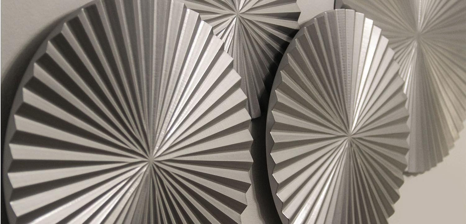 Арт-объект Apollo Silver Wall Plaque Disc 4 Арт-объект Apollo Silver Wall Plaque Disc 4 - Loft-Concept в Омске