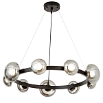 Светодиодная кольцевая люстра IONA Сhandelier black варинант исполнения - 2 | Loft Concept в Омске