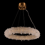 Люстра круглая с натуральным горным хрусталем Crystal Shimmer варинант исполнения - 1 | Loft Concept в Омске