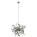 Подвесной светильник с металлическими круглыми элементами Terzani Argent варинант исполнения - 3 | Loft Concept в Омске