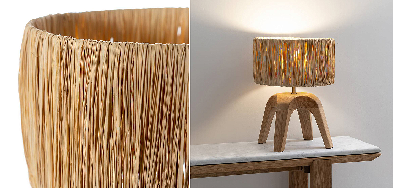 Настольная лампа Sander Wicker 4 legs - Loft-Concept в Омске