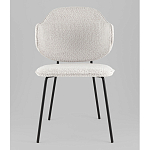 Стул Bellamy букле светло-серый варинант исполнения - 4 | Loft Concept в Омске