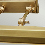 Светильник для картин с призматическим плафоном и двойными регулируемыми шарнирами Elstead Lighting варинант исполнения - 8 | Loft Concept в Омске