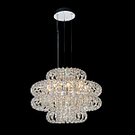 Люстра круглая с россыпью хрусталя Perfection of Diamonds варинант исполнения - 1 | Loft Concept в Омске