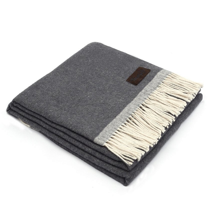 Плед SARA 6000 Marzotto Серый в Омске | Loft Concept 