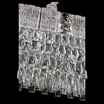 Люстра овальная с каскадом из прозрачного хрусталя Constant Sparks варинант исполнения - 4 | Loft Concept в Омске