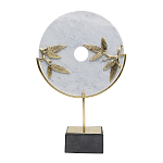 Декоративный арт-объект из мрамора Marble Ring варинант исполнения - 1 | Loft Concept в Омске