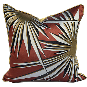 Подушка GOLDEN SUNBURST Jim Thompson Красный