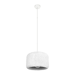 Подвесной светильник с цилиндрическим фактурным абажуром Sergey Makhno варинант исполнения - 9 | Loft Concept в Омске