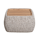 Столик прикроватный мягкий Soft Table from Chenille варинант исполнения - 1 | Loft Concept в Омске