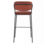 Стул барный с широкой полукруглой спинкой Chair Smooth Shapes варинант исполнения - 3 | Loft Concept в Омске