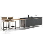 Летняя кухня из камня HELIOS Dada Engenereed Kitchen варинант исполнения - 14 | Loft Concept в Омске