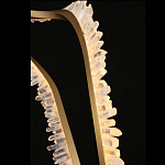 Подвесной светильник с декоративными элементами в виде кристаллов Smooth Shine варинант исполнения - 4 | Loft Concept в Омске