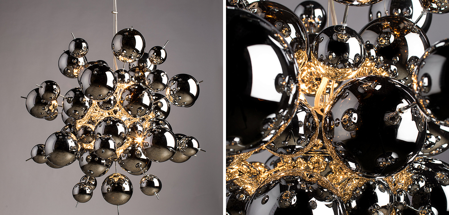 Люстра Bubbles of Mercury Chandelier Люстра Bubbles of Mercury Chandelier - Loft-Concept в Омске