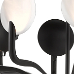 Люстра с плафонами в виде черно-белых дисков Ideal Shade Combination варинант исполнения - 1 | Loft Concept в Омске