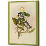 Постер на холсте с изображением птиц Blooming Birds Poster варинант исполнения - 10 | Loft Concept в Омске